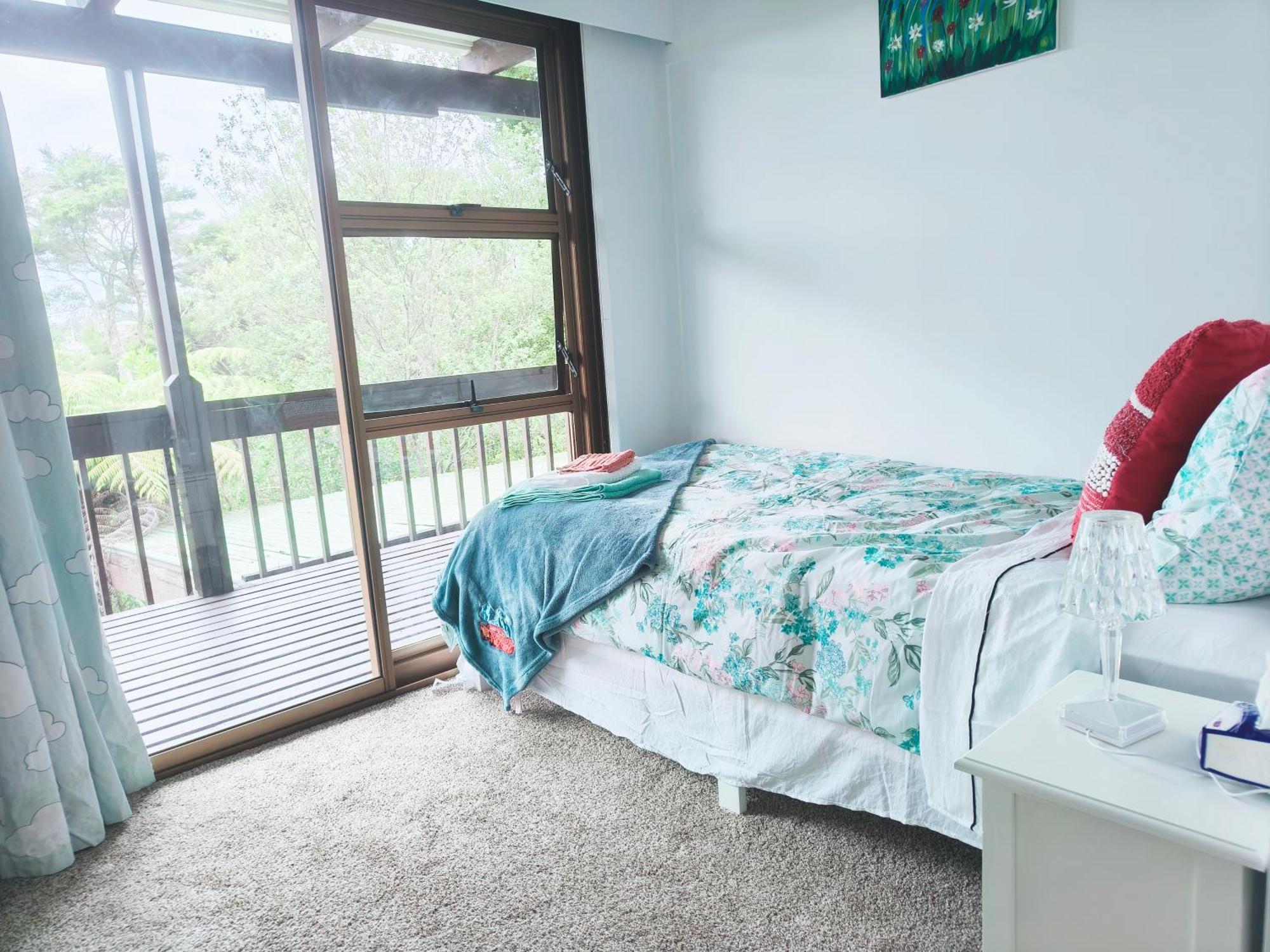 Sunny Cosy Rooms In Auckland Nice Garden Bush View Exteriör bild